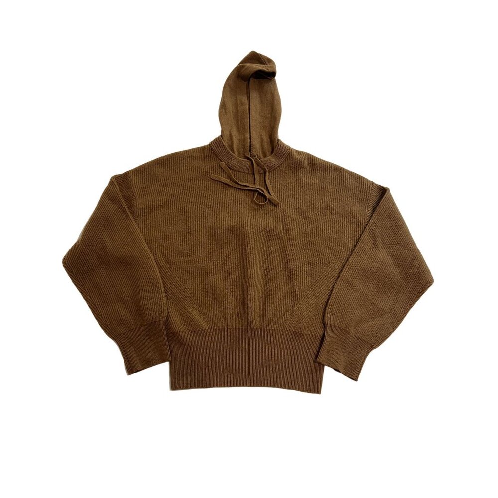 Lilysilk Eshe 2-in-1 Cashmere Detachable Hoodie in Toffee